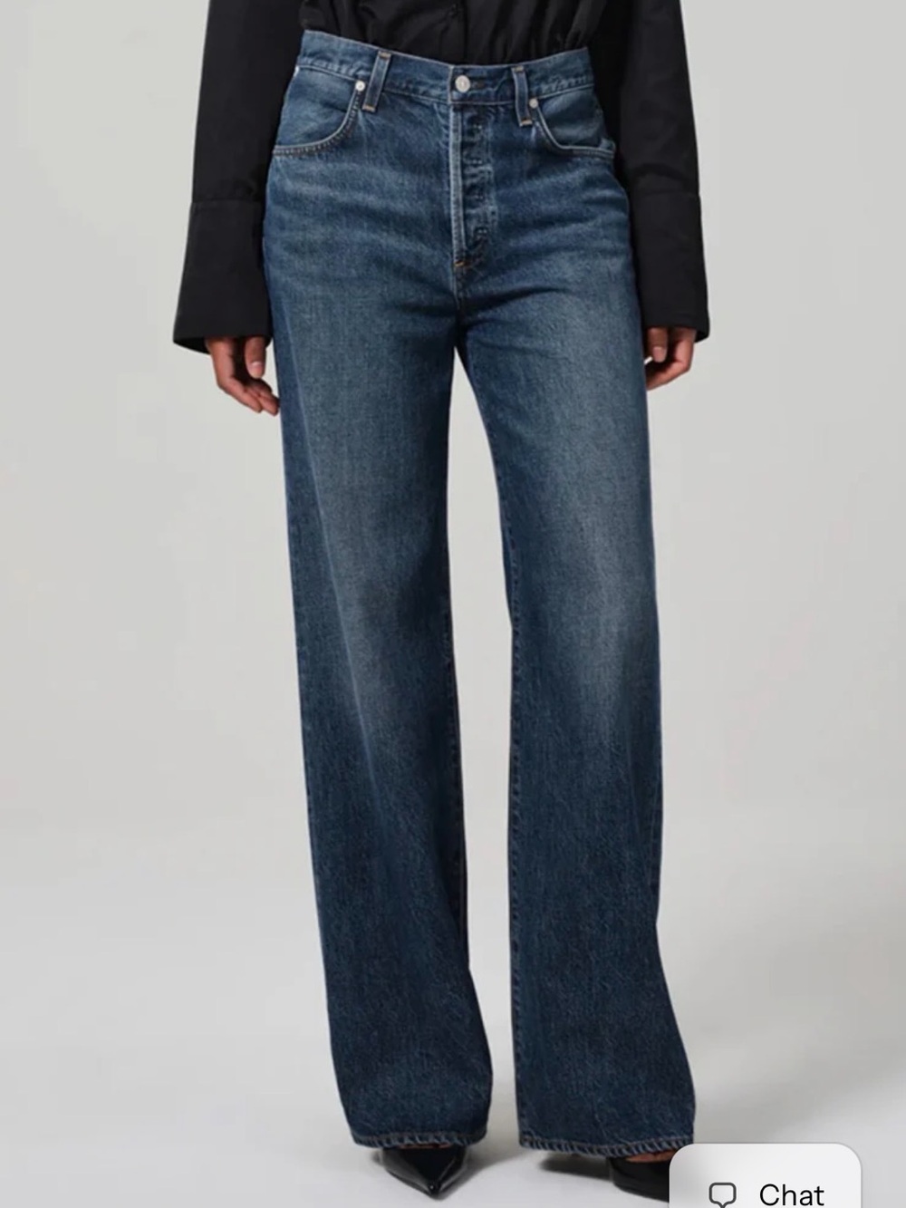Citizens of Humanity Annina High Rise Wide Leg Jeans – Size 31